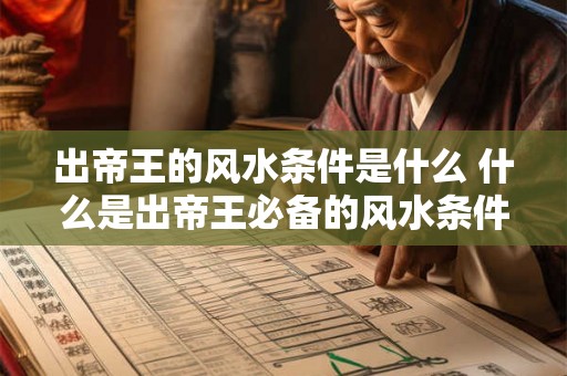 出帝王的风水条件是什么 什么是出帝王必备的风水条件