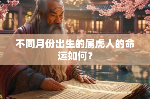 不同月份出生的属虎人的命运如何? 不同月份出生的属虎人的命运如何?