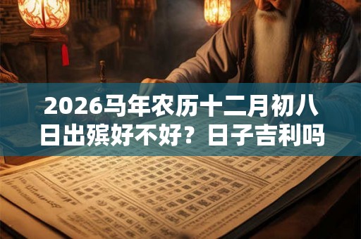 2026马年农历十二月初八日出殡好不好？日子吉利吗