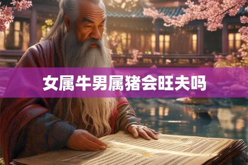 女属牛男属猪会旺夫吗