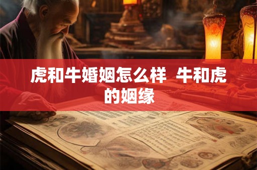 虎和牛婚姻怎么样 牛和虎的姻缘 虎和牛婚姻怎么样 牛和虎的姻缘