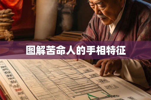 图解苦命人的手相特征 图解苦命人的手相特征