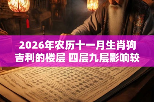 2026年农历十一月生肖狗吉利的楼层 四层九层影响较好