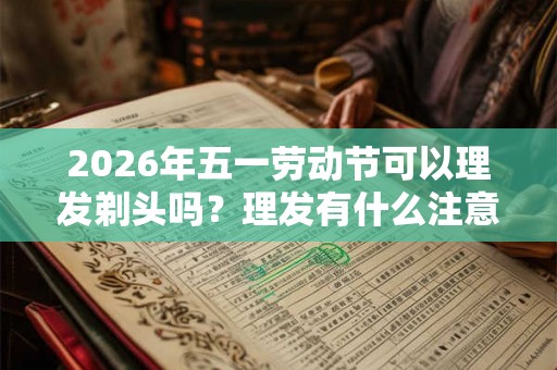2026年五一劳动节可以理发剃头吗？理发有什么注意事项？