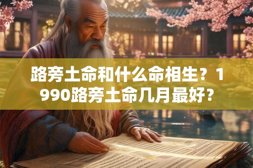 路旁土命和什么命相生？1990路旁土命几月最好？