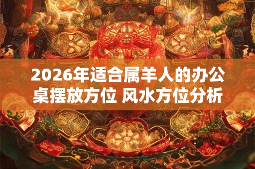 2026年适合属羊人的办公桌摆放方位 风水方位分析