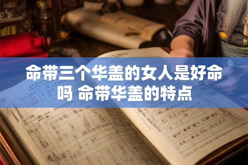 命带三个华盖的女人是好命吗 命带华盖的特点 命带三个华盖的女人是好命吗 命带华盖的特点