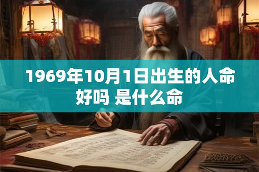 1969年10月1日出生的人命好吗 是什么命