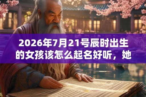 2026年7月21号辰时出生的女孩该怎么起名好听,她的五行八字又是什么? 2026年7月21号辰时出生的女孩该怎么起名好听,她的五行八字又是什么?