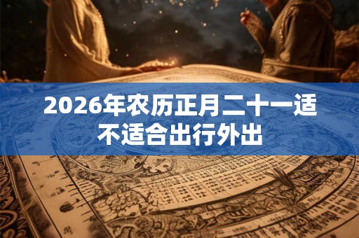 2026年农历正月二十一适不适合出行外出
