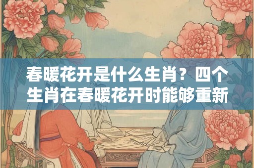 春暖花开是什么生肖？四个生肖在春暖花开时能够重新开始