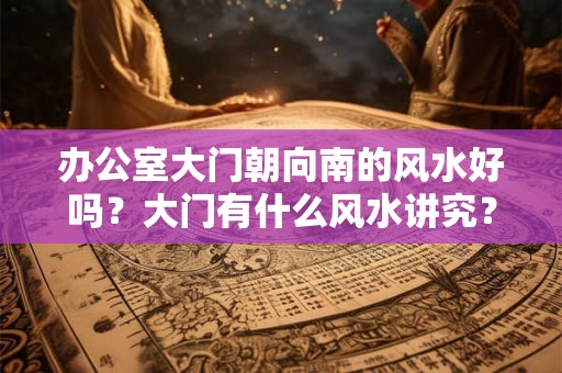 办公室大门朝向南的风水好吗？大门有什么风水讲究？