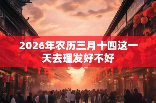 2026年农历三月十四这一天去理发好不好 2026年农历三月十四这一天去理发好不好