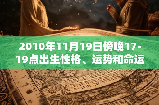 2010年11月19日傍晚17-19点出生性格、运势和命运