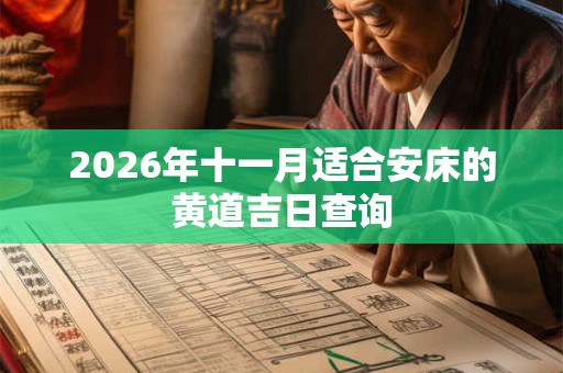 2026年十一月适合安床的黄道吉日查询