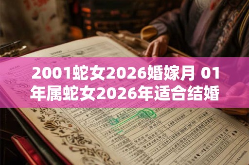 2001蛇女2026婚嫁月 01年属蛇女2026年适合结婚吗 2001蛇女2026婚嫁月 01年属蛇女2026年适合结婚吗