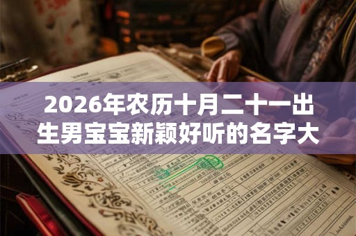 2026年农历十月二十一出生男宝宝新颖好听的名字大全
