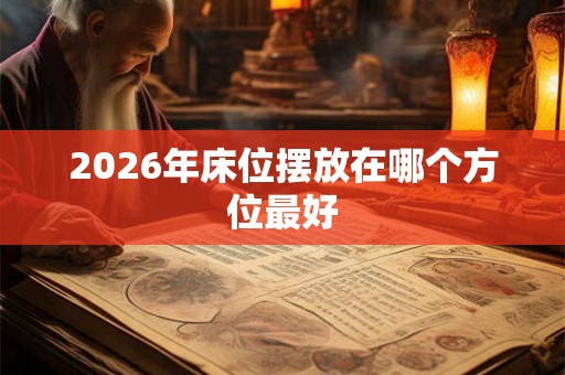2026年床位摆放在哪个方位最好 2026年床位摆放在哪个方位最好