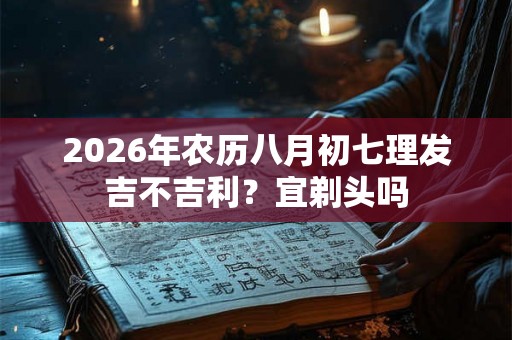 2026年农历八月初七理发吉不吉利？宜剃头吗