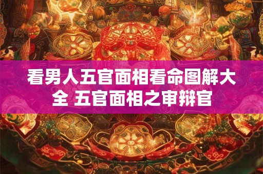 看男人五官面相看命图解大全 五官面相之审辩官