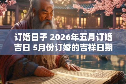 订婚日子 2026年五月订婚吉日 5月份订婚的吉祥日期
