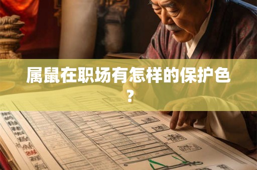 属鼠在职场有怎样的保护色？