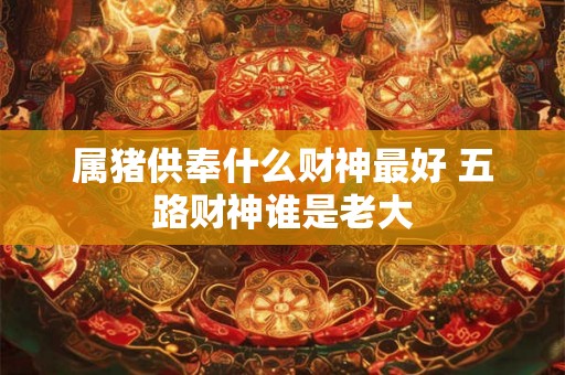 属猪供奉什么财神最好 五路财神谁是老大