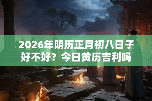 2026年阴历正月初八日子好不好？今日黄历吉利吗