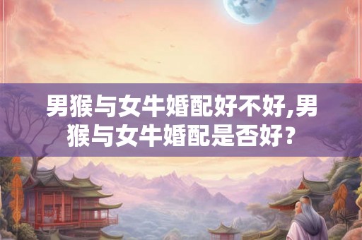 男猴与女牛婚配好不好,男猴与女牛婚配是否好？