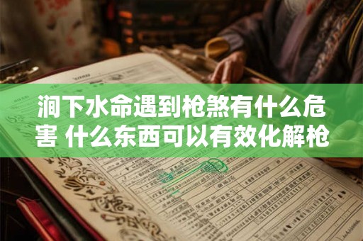 涧下水命遇到枪煞有什么危害 什么东西可以有效化解枪煞