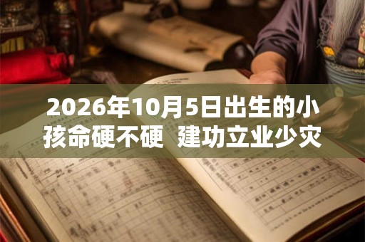 2026年10月5日出生的小孩命硬不硬  建功立业少灾少难