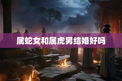 属蛇女和属虎男结婚好吗