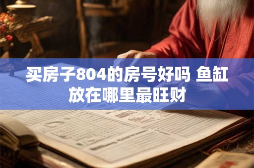 买房子804的房号好吗 鱼缸放在哪里最旺财
