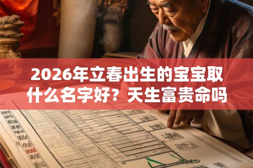 2026年立春出生的宝宝取什么名字好?天生富贵命吗? 2026年立春出生的宝宝取什么名字好?天生富贵命吗?
