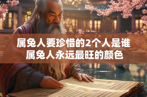 属兔人要珍惜的2个人是谁 属兔人永远最旺的颜色 属兔人要珍惜的2个人是谁 属兔人永远最旺的颜色