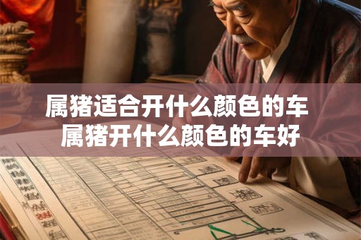 属猪适合开什么颜色的车 属猪开什么颜色的车好