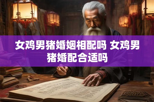 女鸡男猪婚姻相配吗 女鸡男猪婚配合适吗