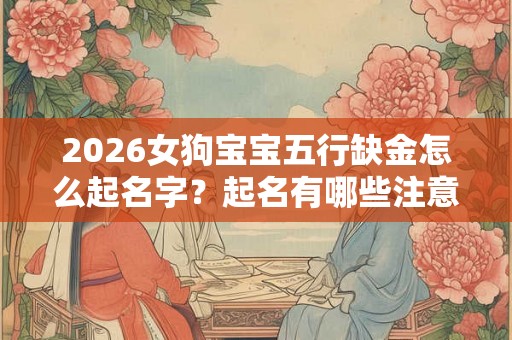 2026女狗宝宝五行缺金怎么起名字?起名有哪些注意事项? 2026女狗宝宝五行缺金怎么起名字?起名有哪些注意事项?