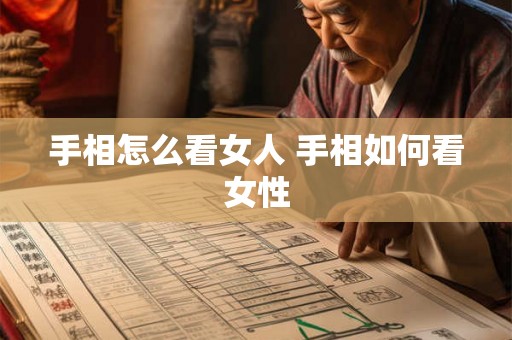 手相怎么看女人 手相如何看女性
