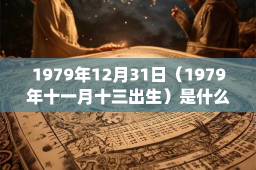 1979年12月31日（1979年十一月十三出生）是什么命_命运如何