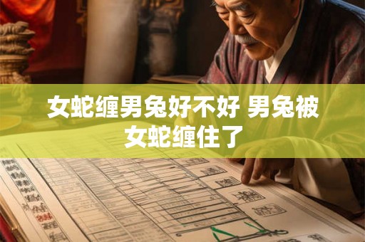 女蛇缠男兔好不好 男兔被女蛇缠住了