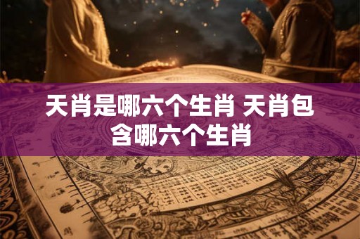 天肖是哪六个生肖 天肖包含哪六个生肖