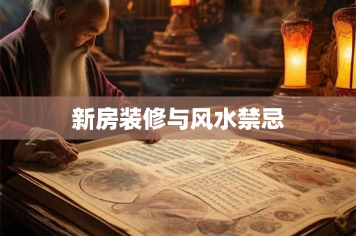 新房装修与风水禁忌