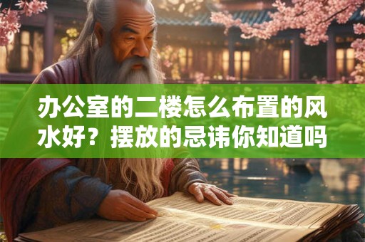 办公室的二楼怎么布置的风水好？摆放的忌讳你知道吗？