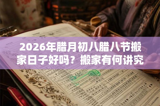 2026年腊月初八腊八节搬家日子好吗?搬家有何讲究和忌讳? 2026年腊月初八腊八节搬家日子好吗?搬家有何讲究和忌讳?