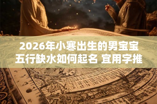 2026年小寒出生的男宝宝五行缺水如何起名 宜用字推荐