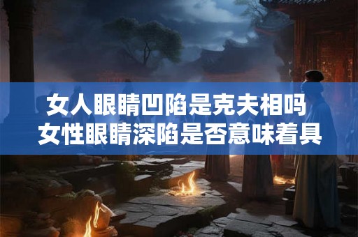 女人眼睛凹陷是克夫相吗 女性眼睛深陷是否意味着具有克夫相
