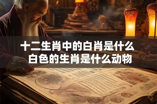 十二生肖中的白肖是什么 白色的生肖是什么动物 十二生肖中的白肖是什么 白色的生肖是什么动物