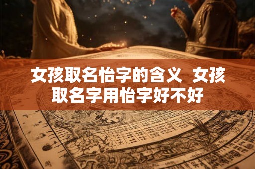 女孩取名怡字的含义  女孩取名字用怡字好不好
