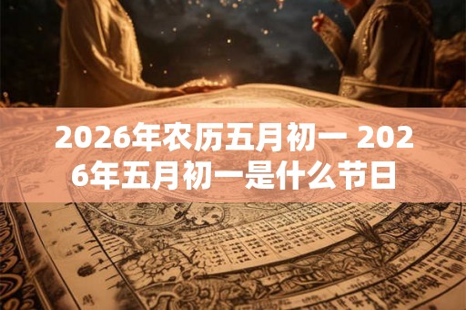 2026年农历五月初一 2026年五月初一是什么节日 2026年农历五月初一 2026年五月初一是什么节日